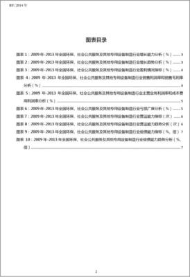 2009-2013年全国环保、社会公共服务及其他专用设备制造行业经营状况分析年报
